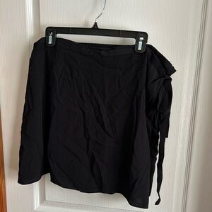 Sunday Best Black Wrap Skirt - Size 2XL - NWT